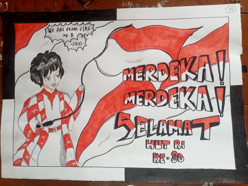 EUFORIA PERAYAAN HUT RI KE 80  MA DARUSSA’ADAH KRITIG PETANAHAN   