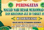 PERINGATAN MAULID NABI BESAR MUHAMMAD SAW DAN KHATAMAN JUZ 30 TARGET AWAL - MI DARUSSA'ADAH BULUS KRITIG 12 SEPTEMBER 2025
