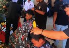 Gerakan Pendisiplinan Siswa(GPS)  Bersama Paguyuban Pangkas Rambut Kebumen (PPRK) dan Polsek Petanahan