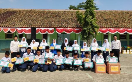GEBYAR MERDEKA - Memeriahkan Perayaan HUT RI Ke-80, MTs Darussa’adah Gelar Berbagai Lomba