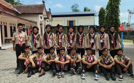 Raih juara 3 Regu PA dan PI MA Darussa’adah  Jamboree dan Raimuna Tk Kwarran Petanahan